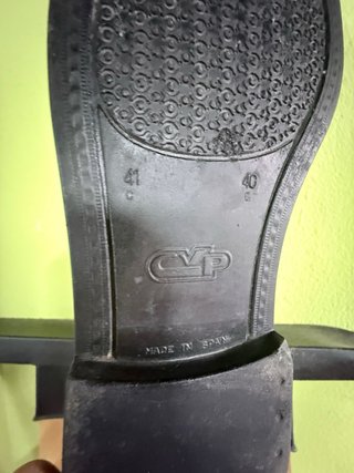 Zapatos de piel vintage talla 40