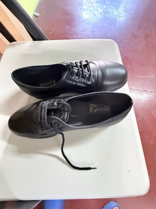 Zapatos de piel vintage talla 40