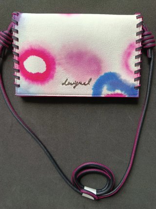 Monedero Desigual bandolera estampado