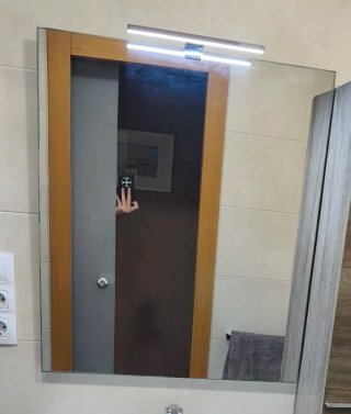 Espejo de baño con luz LED