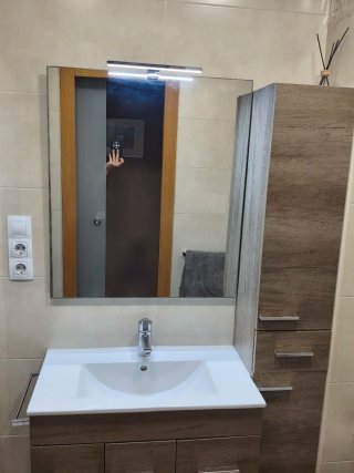 Espejo de baño con luz LED