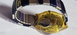 Reloj Swatch Gent Esfera Azul Vintage
