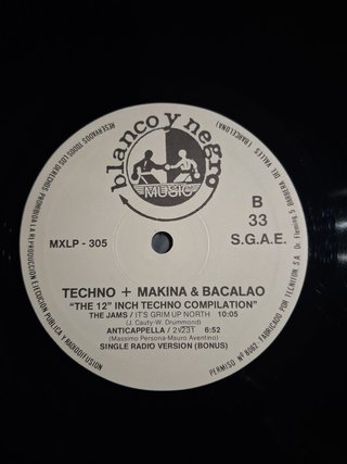 Vinilo Techno + Makina & Bacalao Dance Electro