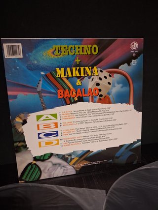 Vinilo Techno + Makina & Bacalao Dance Electro