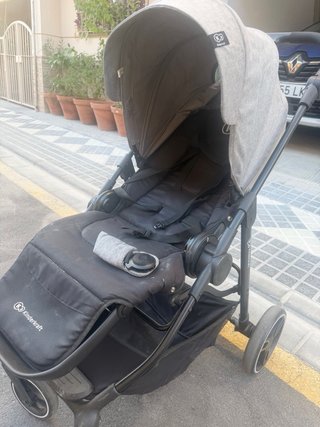 Silla de paseo Kinderkraft gris