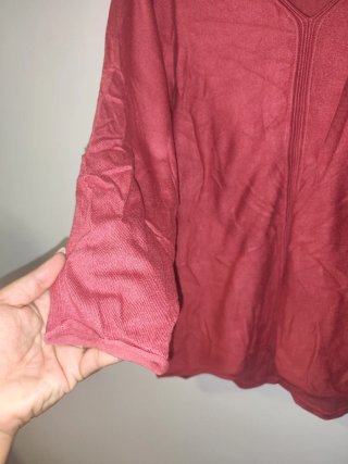 Jersey fino manga 3/4 punto