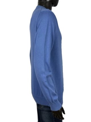 Maglione Tommy Hilfiger Uomo L Blu Azzurro Cotone