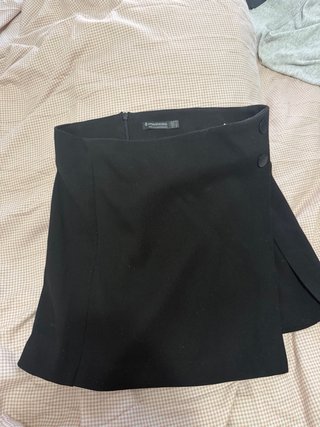 Falda-pantalón skort negro