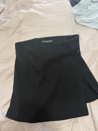 Falda-pantalón skort negro