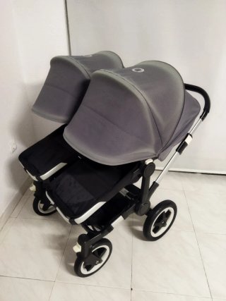 Capota Bugaboo Donkey Gris