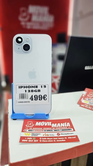 iPhone 15 128GB azul