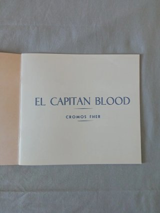 EL CAPITÁN BLOOD.                ÁLBUM DE CROMOS.
