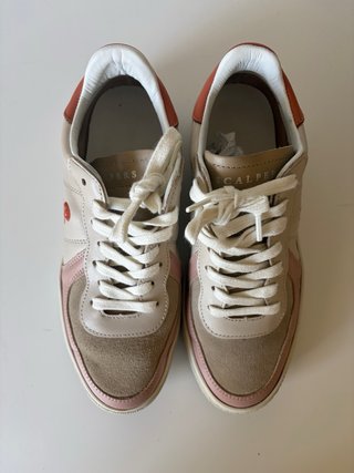 Zapatillas de Scalpers Beige y Rosa