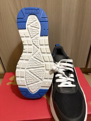 Scarpe Puma Trinity 2 nere e blu Nuove