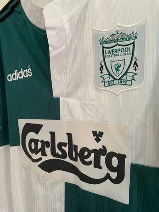 Camiseta Liverpool Retro Adidas Verde/Blanca
