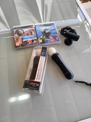 Pack PlayStation Move PS3 + Juegos