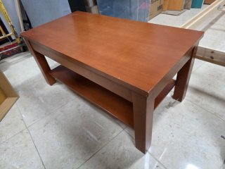 Mesa centro elevable madera