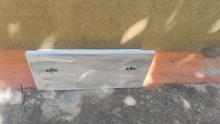 Perchero de madera 60x30x17cm
