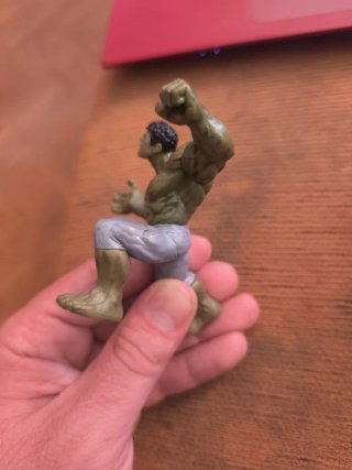 Figuras Hulkbuster vs Hulk 8 cm