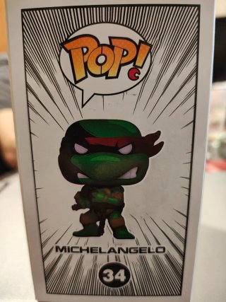 Figura Funko Pop Tortugas Ninja