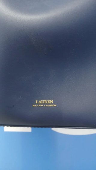 Bolso de mano Lauren Ralph Lauren azul