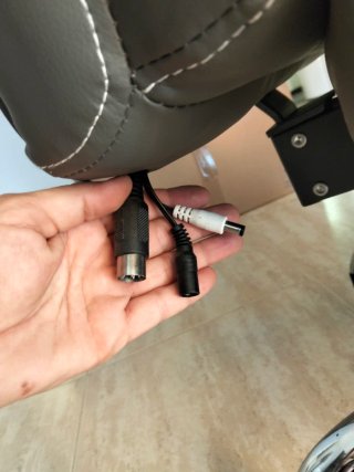 Silla de oficina con masaje y calefacción