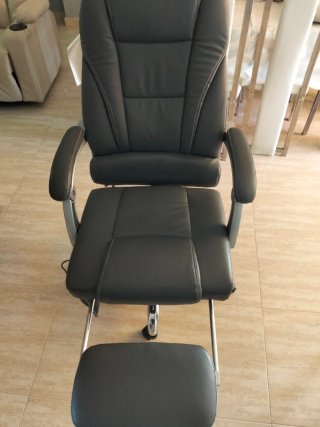 Silla de oficina con masaje y calefacción