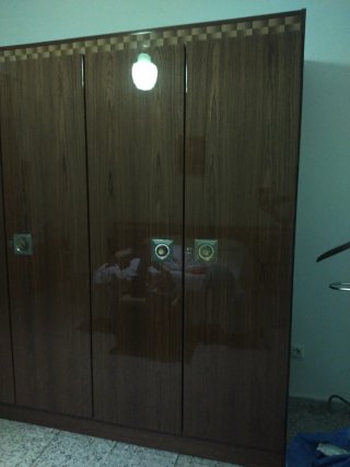 Armario de madera 4 puertas