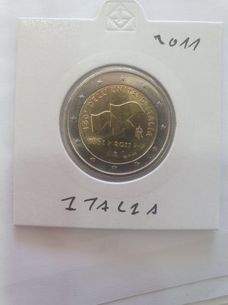 2€ Italia 2011 Unificación