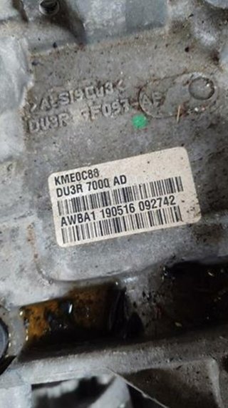 Caja de cambios renault du3r7000ad talisman 116310