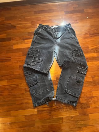 Jeans Cargo Bershka Denim Taglia 36
