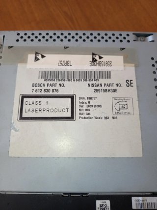 Radio CD GPS Nissan Qashqai