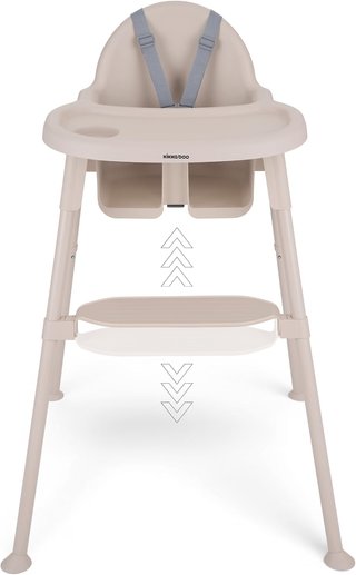 Trona niño Kikkaboo 2 en 1, color beige (NUEVA)