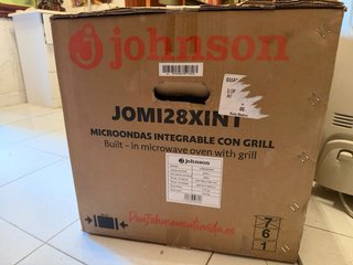 Microondas jonhson  integrable con grill