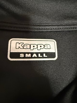 Chaqueta Kappa Atlético de Laguna Negra/Naranja
