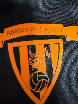 Chaqueta Kappa Atlético de Laguna Negra/Naranja