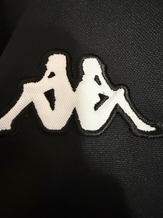 Chaqueta Kappa Atlético de Laguna Negra/Naranja