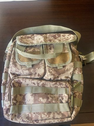 Bolsa bandolera militar camuflaje east west usa