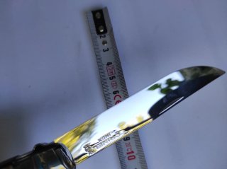 Navaja Opinel N.8.Hoja acabado espejo