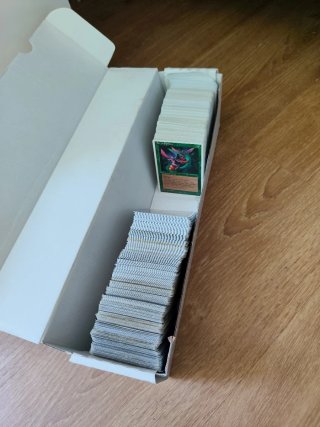 Caja de cartas Magic antiguas