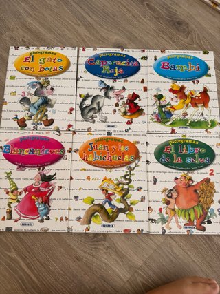 Colección de 6 libros de Cuentos Clasicos