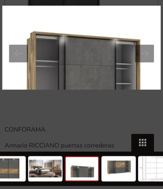 Armario RICCIANO 230cm Conforama