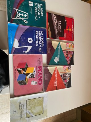 Libri di Pianoforte e Linguaggio Musicale 1° Corso