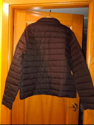 Chaqueta TEX negra acolchada