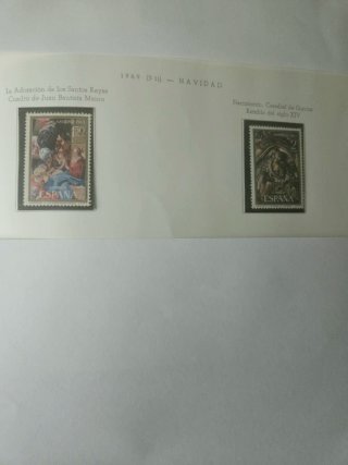 Sellos España Navidad 1969