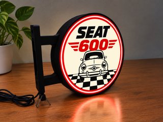 Pack SEAT 600: Cartel Luminoso + Accesorios