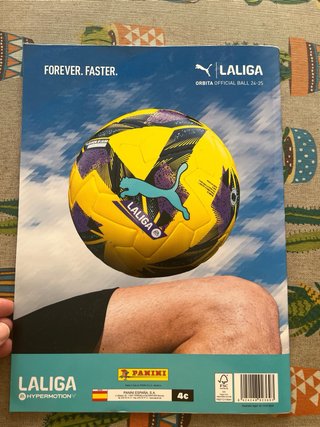 Álbum LaLiga Hypermotion 2024/25 Incompleto