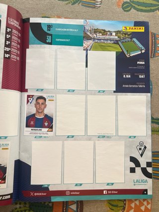 Álbum LaLiga Hypermotion 2024/25 Incompleto