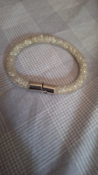 Pulsera Swarovski Plata