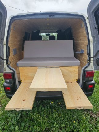Furgoneta Volkswagen Transporter T4 del 97 con mod